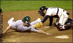 Jason Giambi & Doug Mirabelli