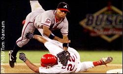 Rafael Furcal and Will Clark