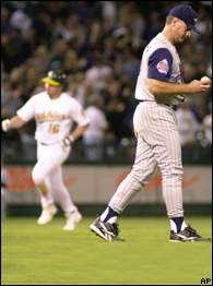 Tim Belcher, Jason Giambi