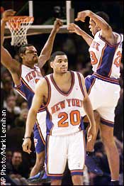 Knicks celebrate