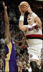 Kobe Bryant and Arvydas Sabonis