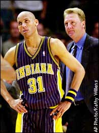 Reggie Miller, Larry Bird