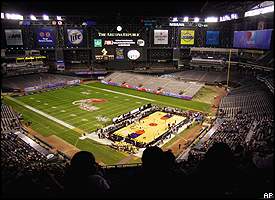 Tennessee and Arizona State players